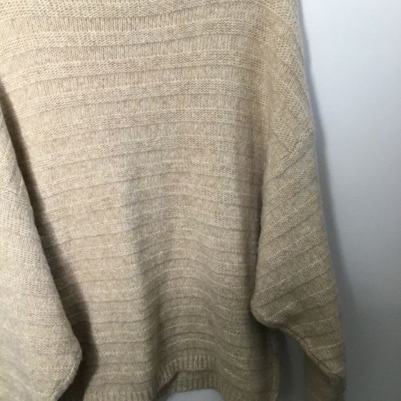 Anthropologie Tan Crew Neck Sweater - Picture 8 of 12